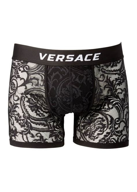 versace men's boxers|lace boxer shorts for men.